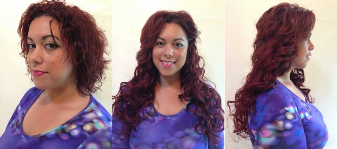 before and after extensions