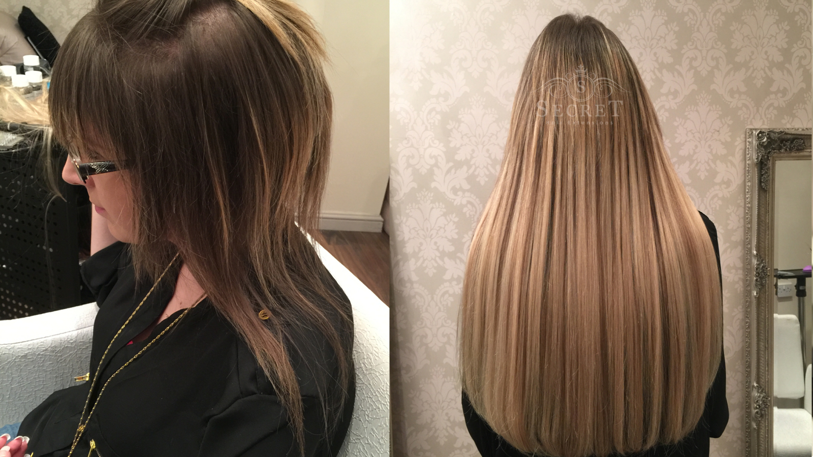 Hair Extensions Before and After | Secret Hair Extensions