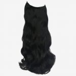Synthetic Hair Extensions Natural Black 1b