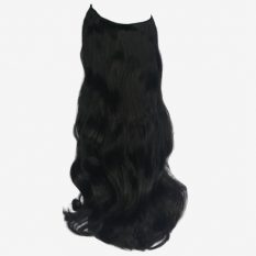 Synthetic Hair Extensions Natural Black 1b
