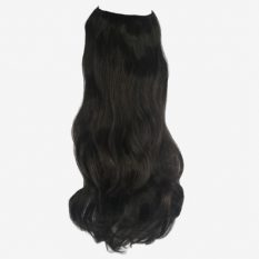 Synthetic Hair Extensions Darkest Brown 2