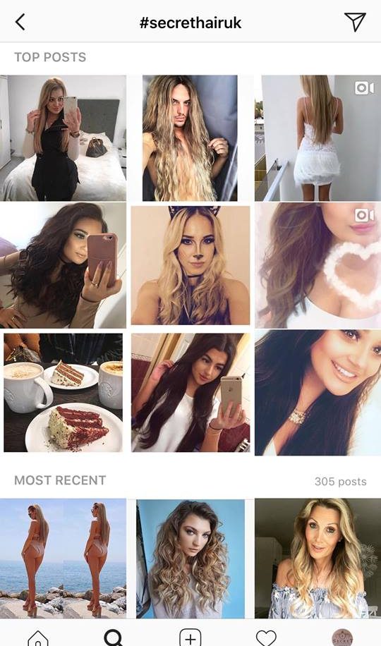 What To Post On Your Hair Extensions Instagram Account Secret Hair