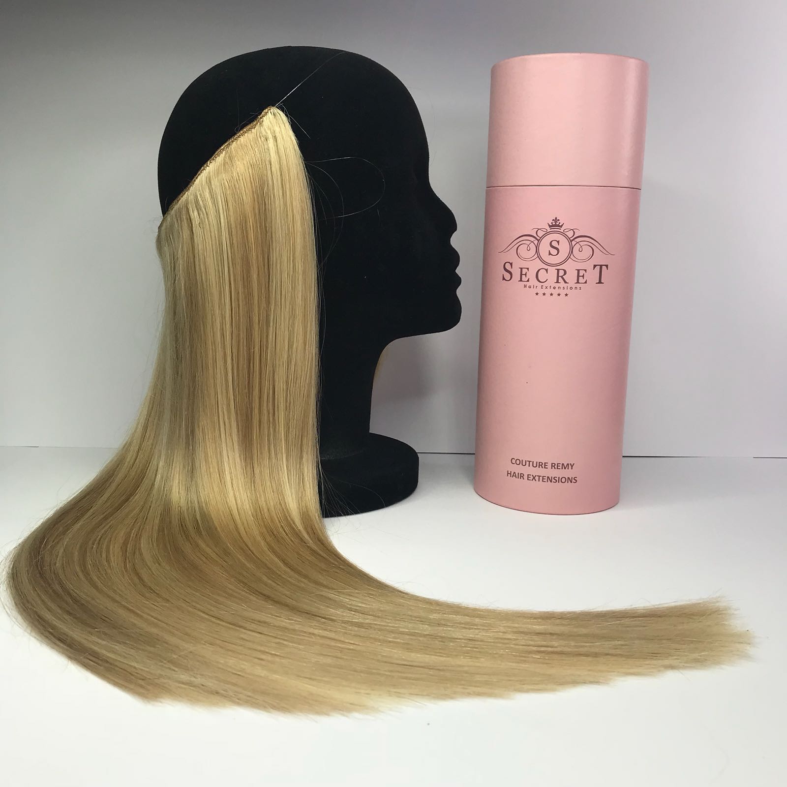 flip in hair extensions blonde Secret Hair Extensions