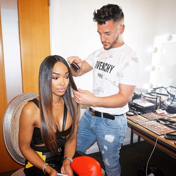 malika-haqq-hair-carl-bembridge | Secret Hair Extensions