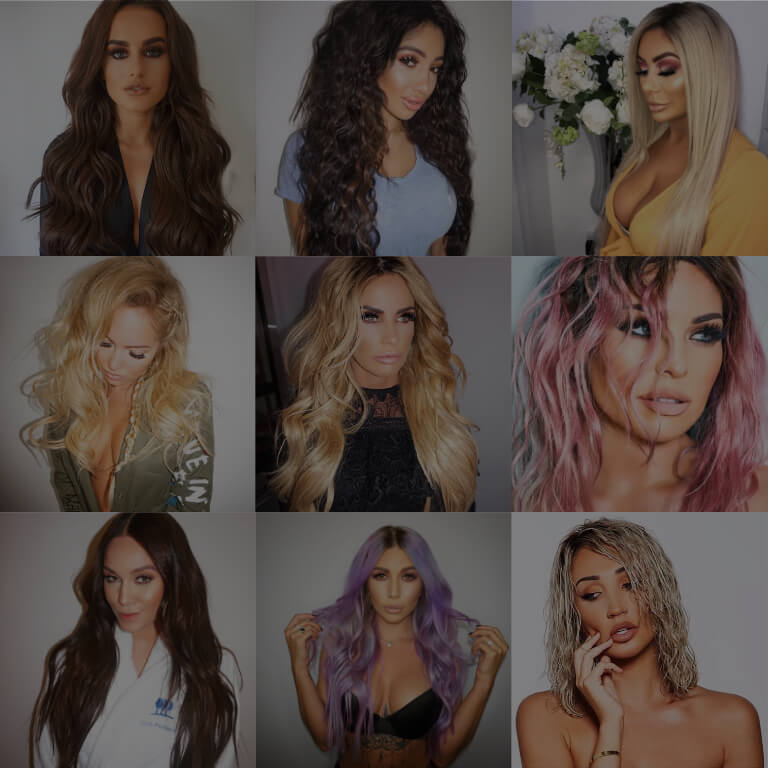 Celebrity hair Extensions