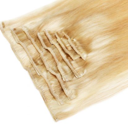 clip in hair extensions blonde 22- 540