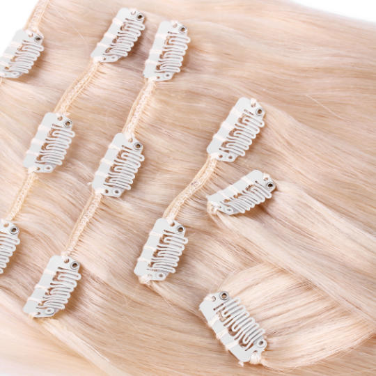 clip in hair extensions blonde 613