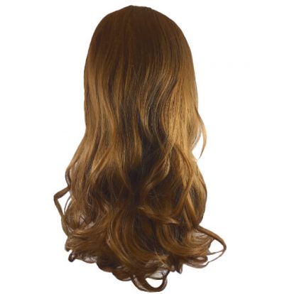 synthetic hair piece medium brown