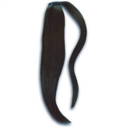 1b Darkest Brown Ponytail